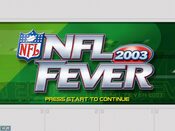 NFL Fever 2003 Xbox