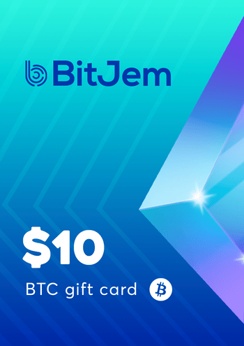 BitJem Bitcoin Gift Card 10 USD Key GLOBAL