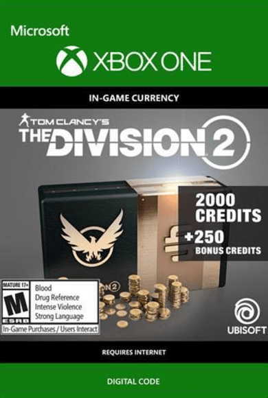 E-shop Tom Clancy’s The Division 2 – 2250 Premium Credits Pack Xbox Live Key GLOBAL