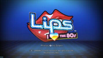 Lips: I Love The 80s Xbox 360