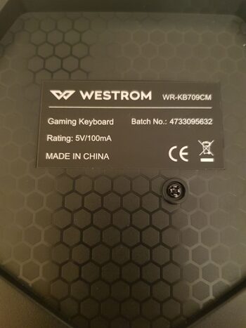 Redeem WESTROM WR-KB709CM gaiming klaviatura.