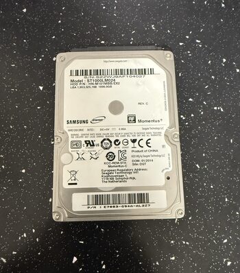 Seagate 1 TB HDD Storage