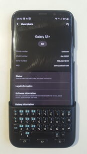 samsung galaxy s8+ plus original keyboard