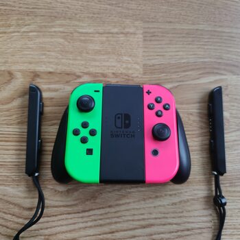 Nintendo switch joy-con + Grip + strap komplektas