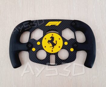 MOD F1 Formula 1 FERRARI para Volante Logitech G29 y G923 de Ps PlayStation y PC