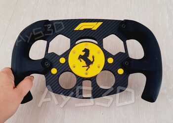 MOD F1 Formula 1 FERRARI para Volante Logitech G29 y G923 de Ps PlayStation y PC