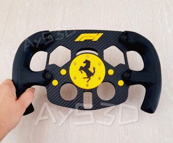 MOD F1 Formula 1 FERRARI para Volante Logitech G29 y G923 de Ps PlayStation y PC