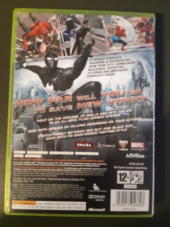 Spider-Man: Web of Shadows Xbox 360