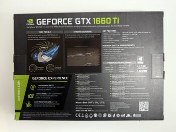 Get MSI GeForce GTX 1660 Ti 6 GB 1500-1830 Mhz PCIe x16 GPU