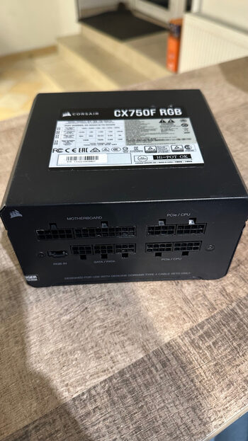 Buy Corsair CX750F RGB maitinimo blokas