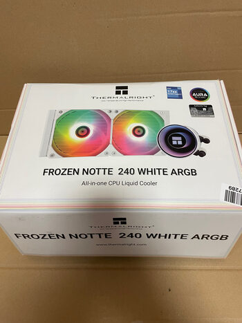 Thermalright Frozen Notte 240 WHITE ARGB Water Cooling, CPU Cooling, 240 White CPU Cooling Specifications, Dual PWM Fan, S-FDB V2 Bearing, Suitable - View #5