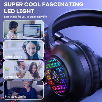 Redeem Onikuma X7 Pro gaming headphones (žaidimų ausinės)