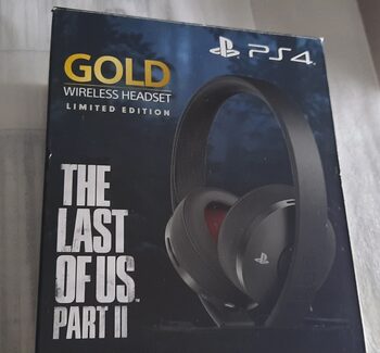 Auriculares ps4 Sony Gold Edición Limitada the last of us Nuevos