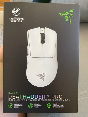 Ratón inalambrico Razer DeathAdder V3 Pro Blanco