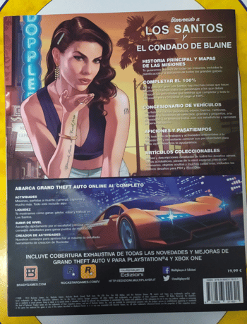 Guía oficial Grand theft auto V 