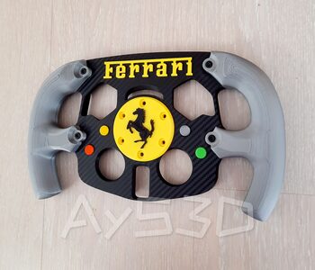 MOD F1 Formula 1 FERRARI para Volante Logitech G29 y G923 de PS PlayStation y PC