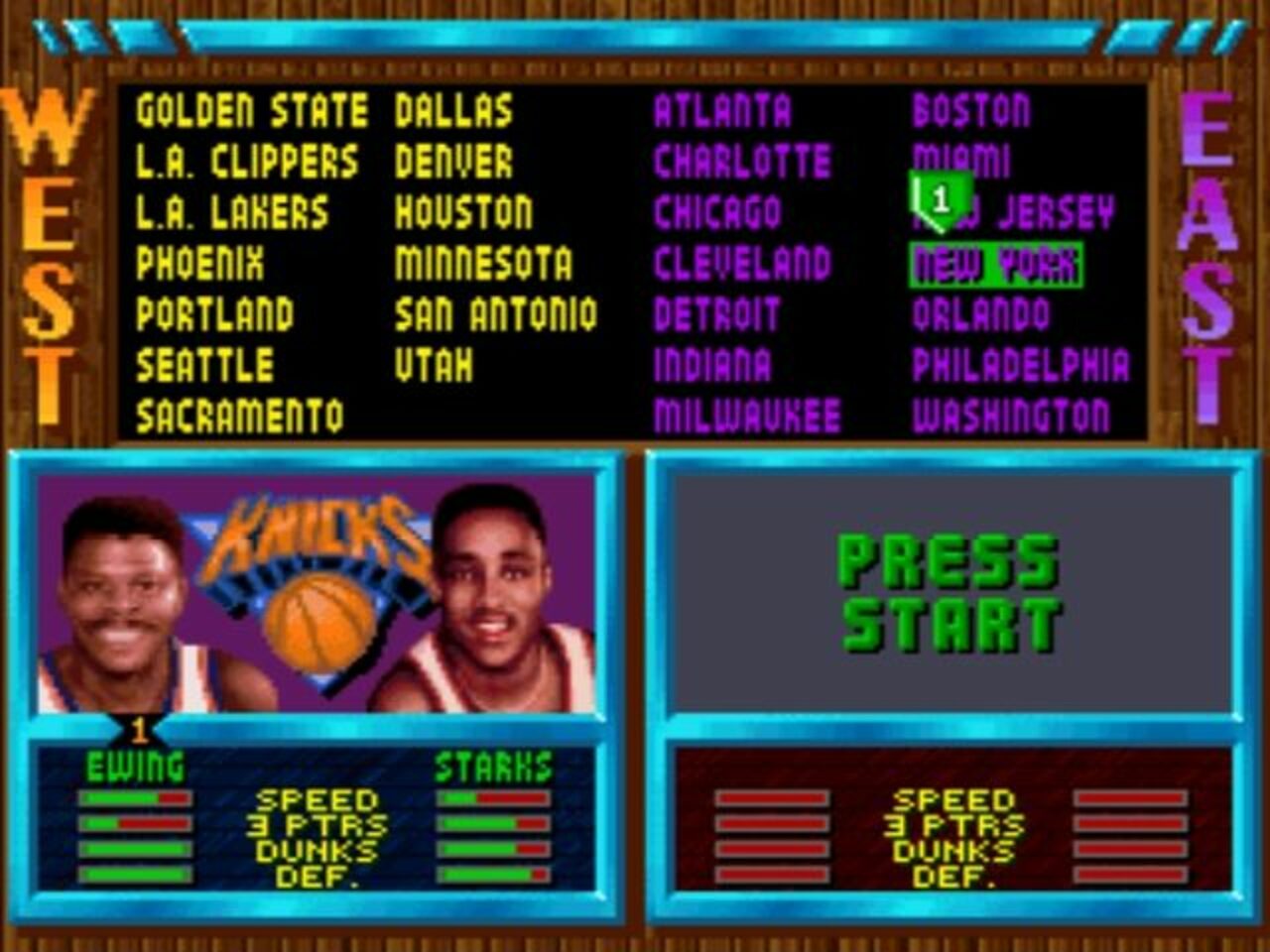 NBA Jam (1994) SEGA Mega Drive