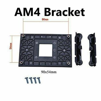 Plokstes skardele am4 socket skardele amd cpu fan bracket retention bracket