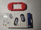 Buy Funda PS Vita silicona rojo y protector de pantalla