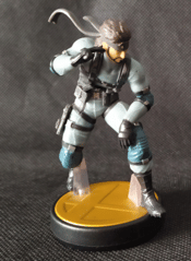 Amiibo Solid Snake Super Smash Bros