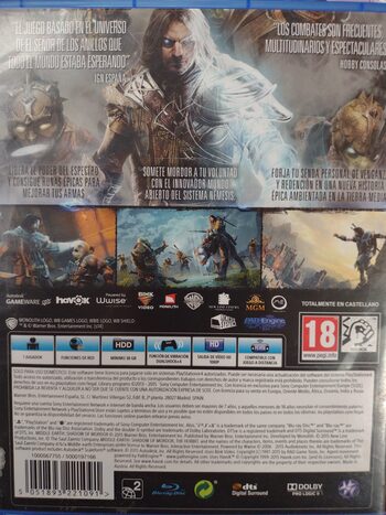 Middle-earth: Shadow of Mordor Game of the Year Edition PlayStation 4