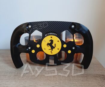 MOD F1 Formula 1 FERRARI para Volante Logitech G29 y G923 de Ps PlayStation y PC