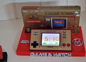 Expositor Doble Game and Watch Mario