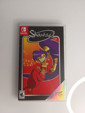 Caja Shantae Limited Run Nintendo switch 