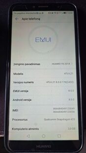 Huawei Y6 Blue (2018)
