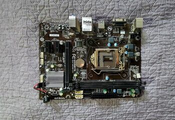 Gigabyte GA-H81M-S1 Intel H81 Micro ATX DDR3 LGA1150 1 x PCI-E x16 Slots Motherboard