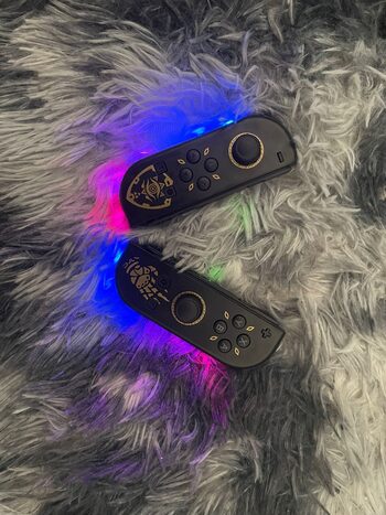 JOYCONS SWITCH ZELDA LUZ LED for sale