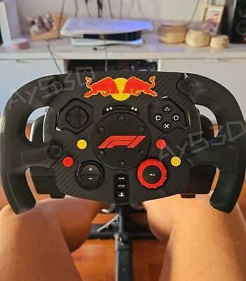 MOD F1 Fórmula 1 RED BULL para Volante Logitech G29 y G923 de PS PlayStation 