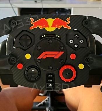 MOD F1 Fórmula 1 RED BULL para Volante Logitech G29 y G923 de PS PlayStation  for sale