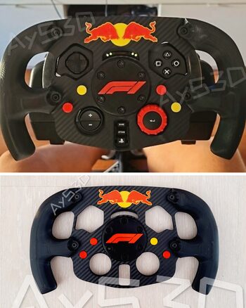 MOD F1 Fórmula 1 RED BULL para Volante Logitech G29 y G923 de PS PlayStation 