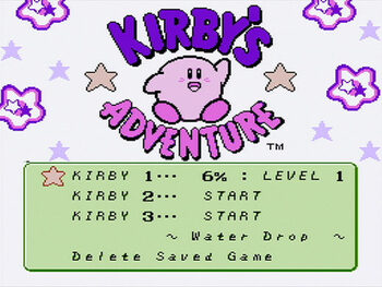 Kirby's Adventure (1993) NES