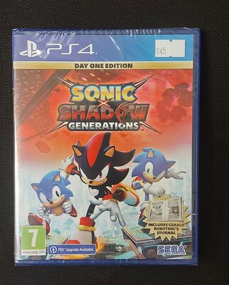 Sonic X Shadow Generations PlayStation 4