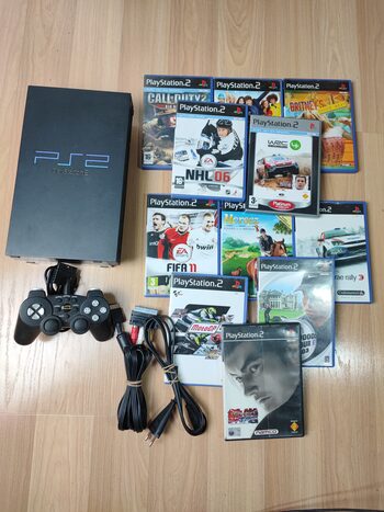 Playstation 2, Black, 8MB