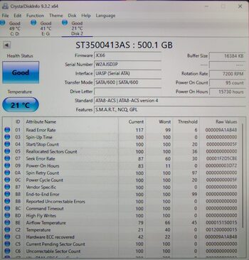 Seagate Barracuda 500 GB HDD Storage for sale