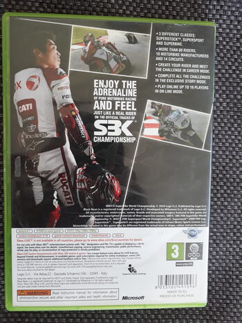 Buy SBK X: Superbike World Championship Xbox 360