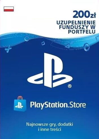 Karta PlayStation Network 200 PLN PSN Klucz POLAND