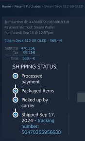 Get Steam Deck, Black, 512GB OLED