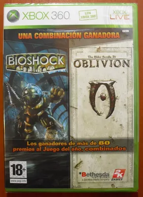 BioShock and The Elder Scrolls IV: Oblivion Xbox 360