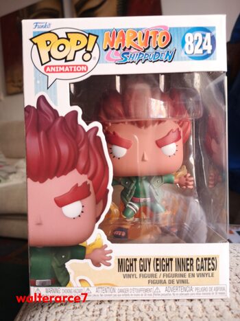 Funko Pop Naruto Shippuden 824 Might Guy Eight Inner Gates 13c