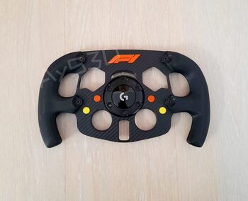 MOD F1 FORMULA 1 Logo F1 Color NARANJA para Volante Logitech G29 y G923 PS y pc