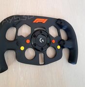 MOD F1 FORMULA 1 Logo F1 Color NARANJA para Volante Logitech G29 y G923 PS y pc