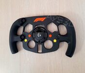 Redeem MOD F1 FORMULA 1 Logo F1 Color NARANJA para Volante Logitech G29 y G923 PS y pc