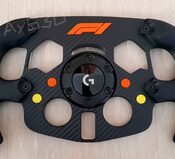 Get MOD F1 FORMULA 1 Logo F1 Color NARANJA para Volante Logitech G29 y G923 PS y pc