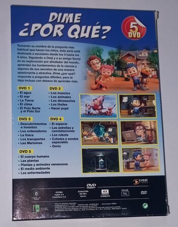 Dime ¿ Por Qué ? (Serie Infatil 5x Dvds) - 2,50€