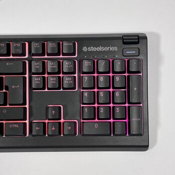 Get SteelSeries Apex 3 | Water Resistant Whisper Quiet Keyboard with RGB Lighting