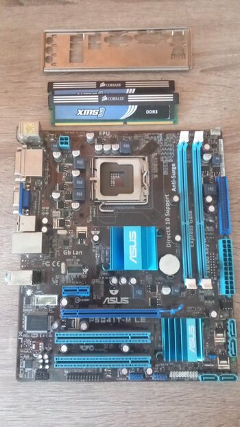 Asus P5G41T-M LE Intel G41 Micro ATX DDR3 LGA775 1 x PCI-E x16 Slots Motherboard